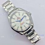 Swiss Copy Omega Aqua Terra 150m Ryder Cup Edition Stainless Steel White Face